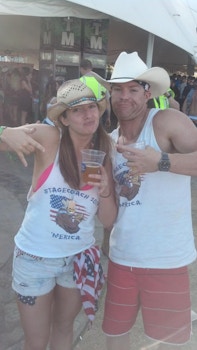 Awesome Tanke Tops At Stagecoach! T-Shirt Photo