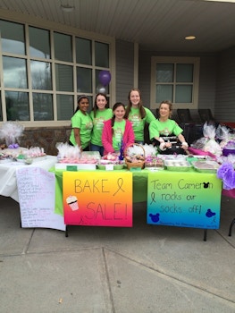 Team Cameron At Our Bake Sale! T-Shirt Photo