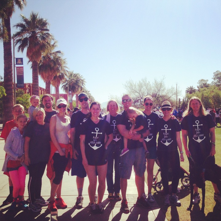 Team Ellis Rose For The Cystic Fibrosis Foundation T-Shirt Photo