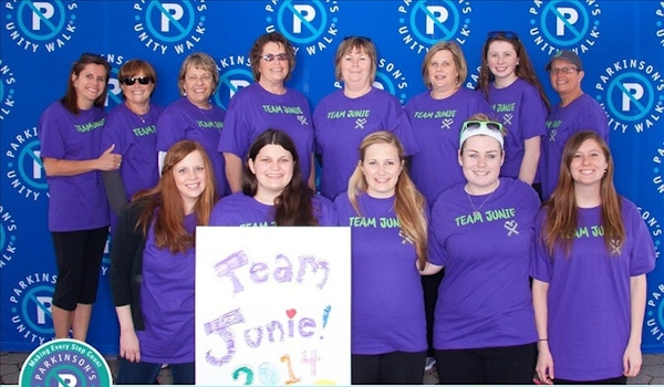 Team Junie Representing At The Puw2014 T-Shirt Photo