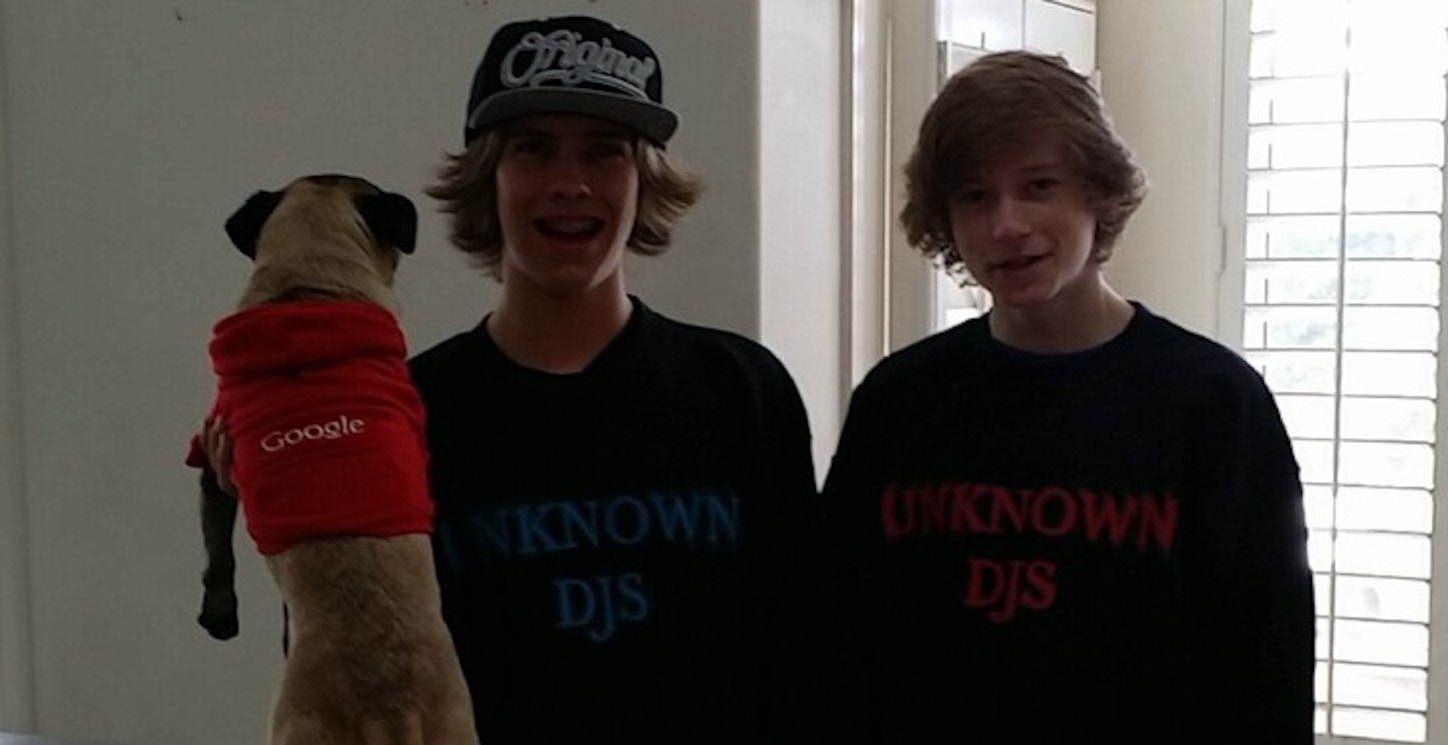 Two Djs And A Pug T-Shirt Photo