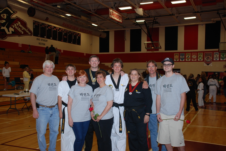 Team Andy And Josh Third Degree Black Belt Test T-Shirt Photo