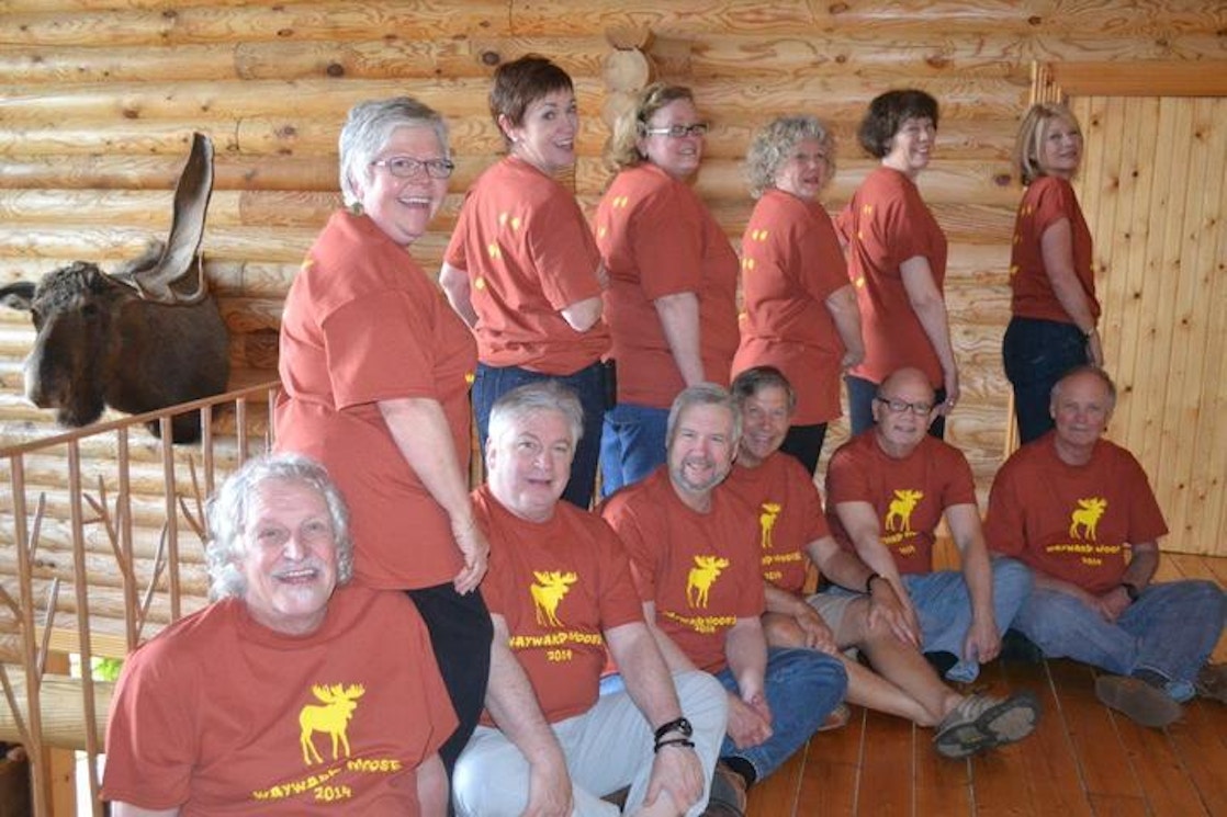 Wayward Moose Inn Asheville, Nc 2014 T-Shirt Photo