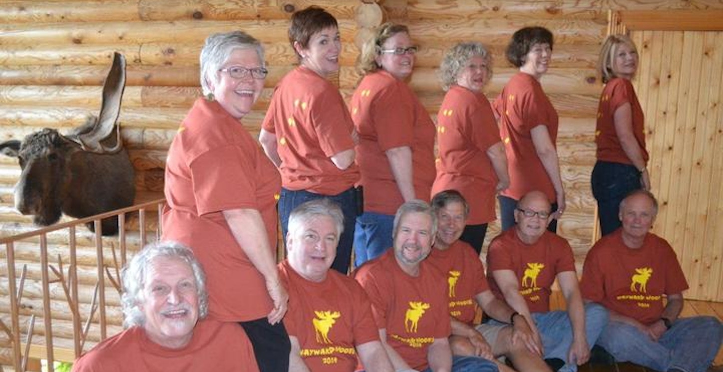 Wayward Moose Inn Asheville, Nc 2014 T-Shirt Photo