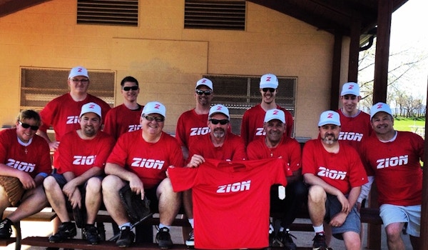 Picture of Zion Softball Opens The Season Looking Good Custom T-Shirt Design Zion Softball Opens The Season Looking Good T-Shirt Photo