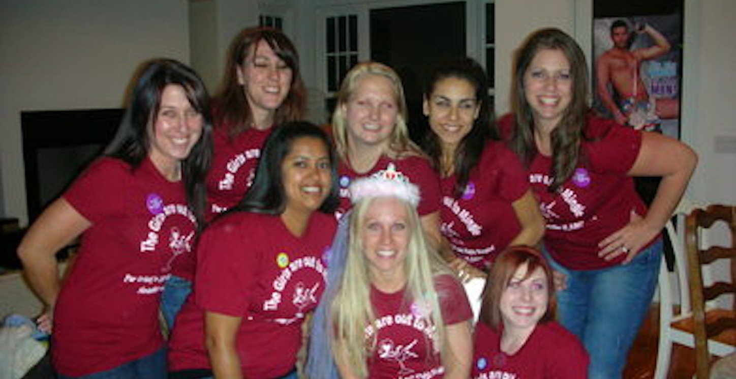Picture of The Girls Are Out To Mingle... Custom T-Shirt Design The Girls Are Out To Mingle... T-Shirt Photo