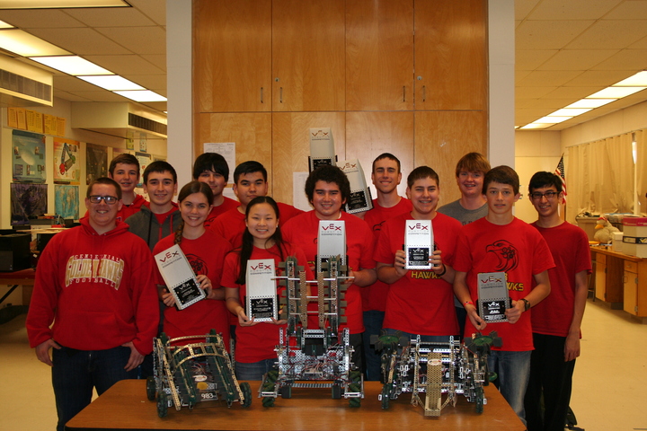 Cyberhawks Went To The Vex World Championships! T-Shirt Photo