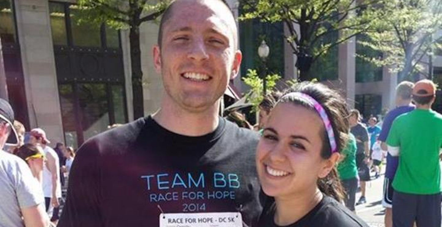 Picture of Team Bb Race For Hope 2014 Custom T-Shirt Design Team Bb Race For Hope 2014 T-Shirt Photo