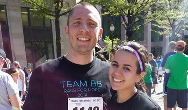 Picture of Team Bb Race For Hope 2014 Custom T-Shirt Design Team Bb Race For Hope 2014 T-Shirt Photo