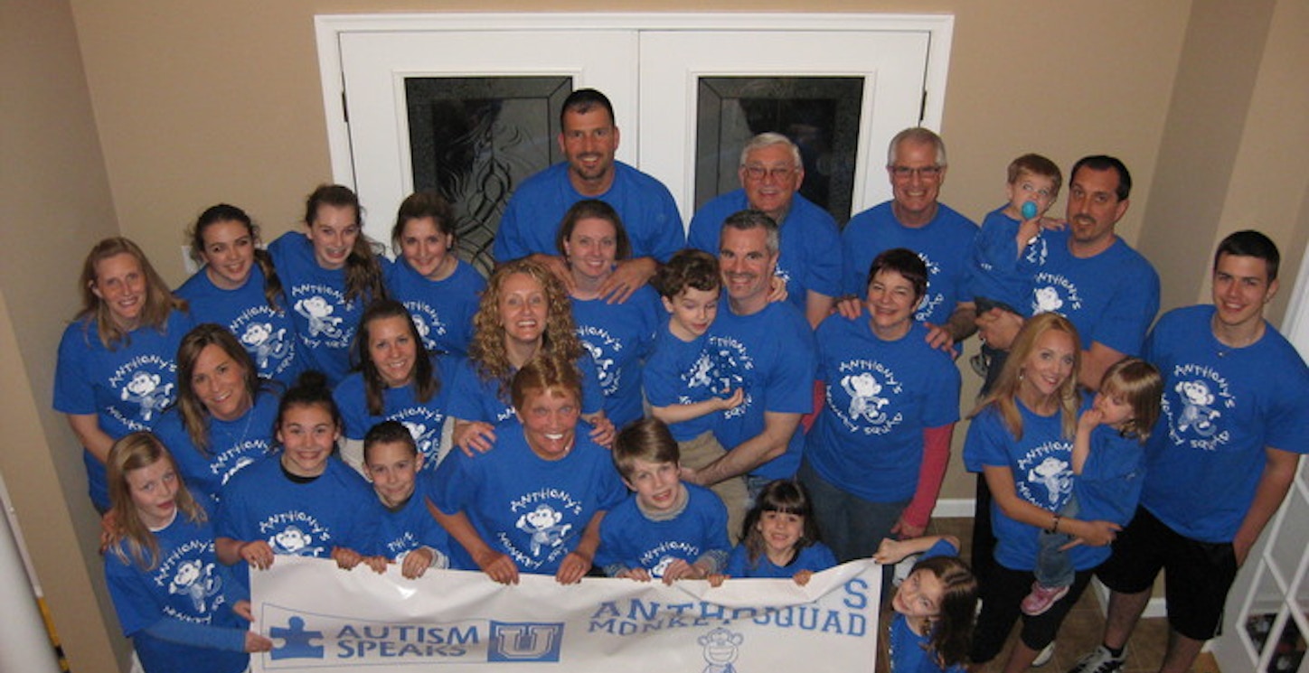Autism Speaks Anthony's Monkey Squad T-Shirt Photo