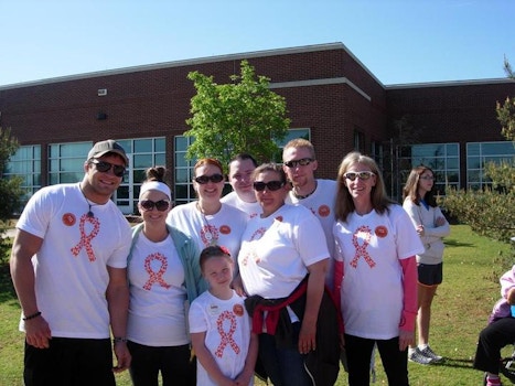 Our Team At The Ms Walk In Oklahoma T-Shirt Photo