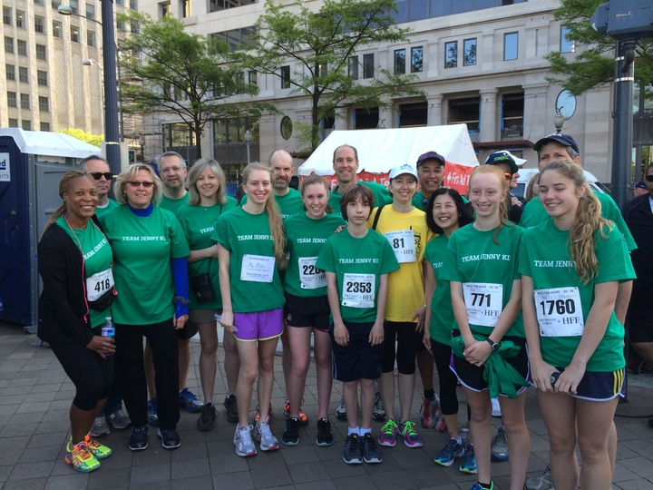 2014 Dc Race For Hope: Team Jenny Kd T-Shirt Photo