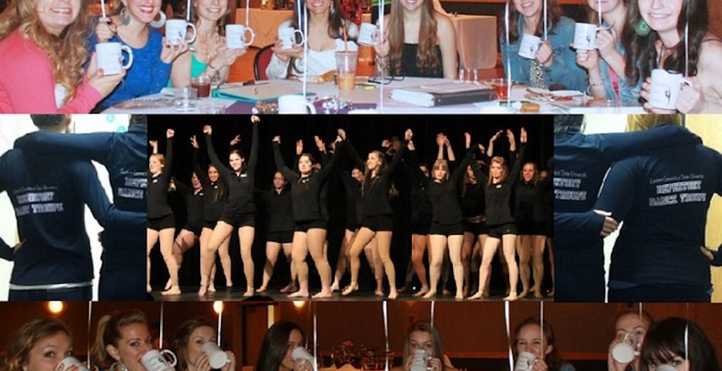 Picture of Repertory Dance Troupe Struts Their Stuff! Custom T-Shirt Design Repertory Dance Troupe Struts Their Stuff! T-Shirt Photo