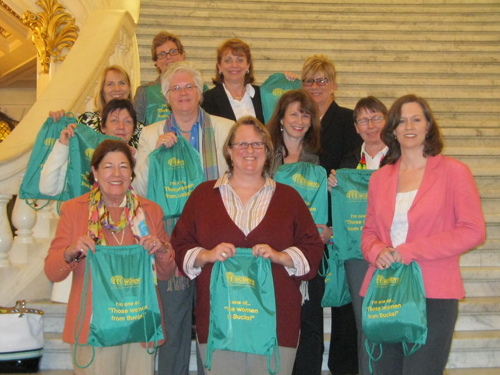 :"Those Women From Bucks" T-Shirt Photo