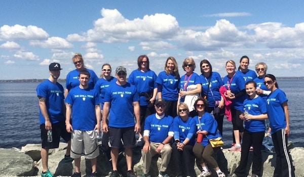 Picture of The Drill Team Supports Walk Ms 2014 Custom T-Shirt Design The Drill Team Supports Walk Ms 2014 T-Shirt Photo