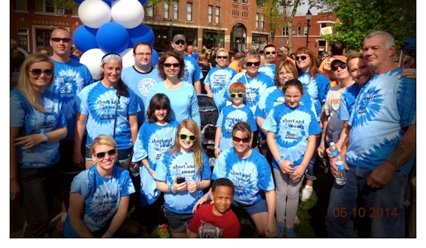 Short And Sweet  Jdrf Walk For The Cure 2014 T-Shirt Photo