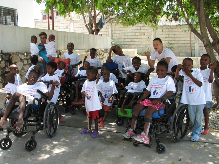 Hope Home Haiti Children Rally For Sf Marathon!!   T-Shirt Photo