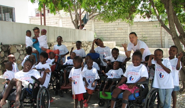 Hope Home Haiti Children Rally For Sf Marathon!!   T-Shirt Photo