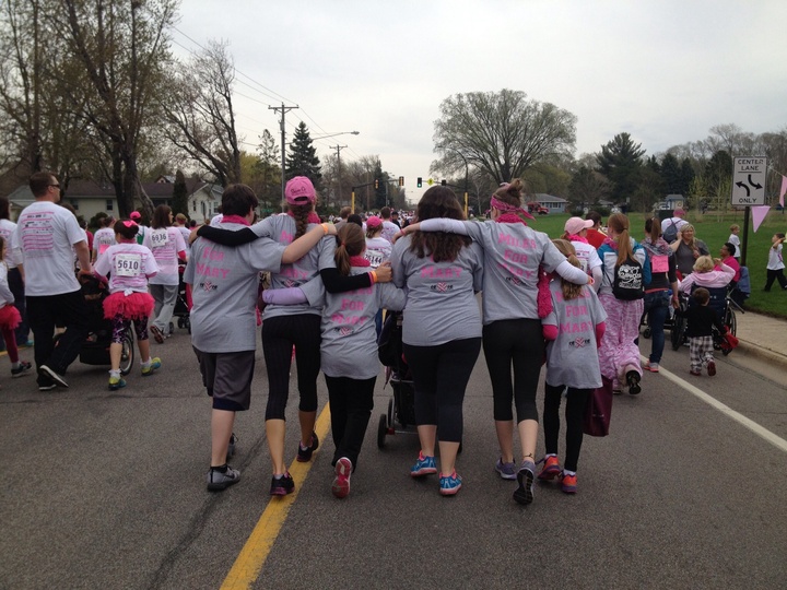 'Miles For Mary' Kids Walking The Walk! T-Shirt Photo