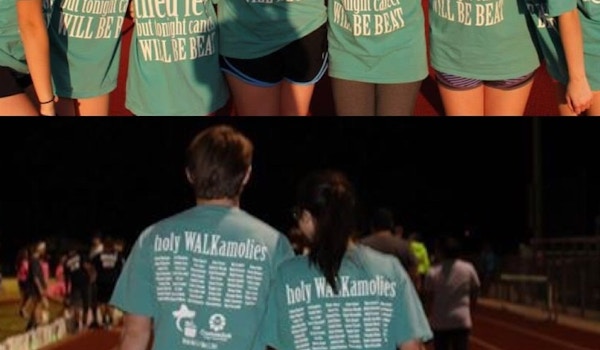 Picture of Holy Walkamolies At Relay For Life Custom T-Shirt Design Holy Walkamolies At Relay For Life T-Shirt Photo