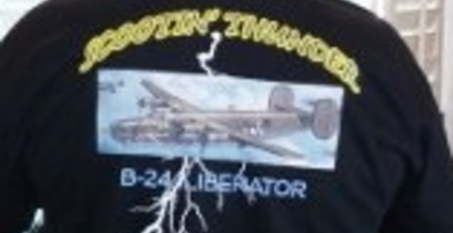 Picture of B 24 Liberator Custom T-Shirt Design B 24 Liberator T-Shirt Photo