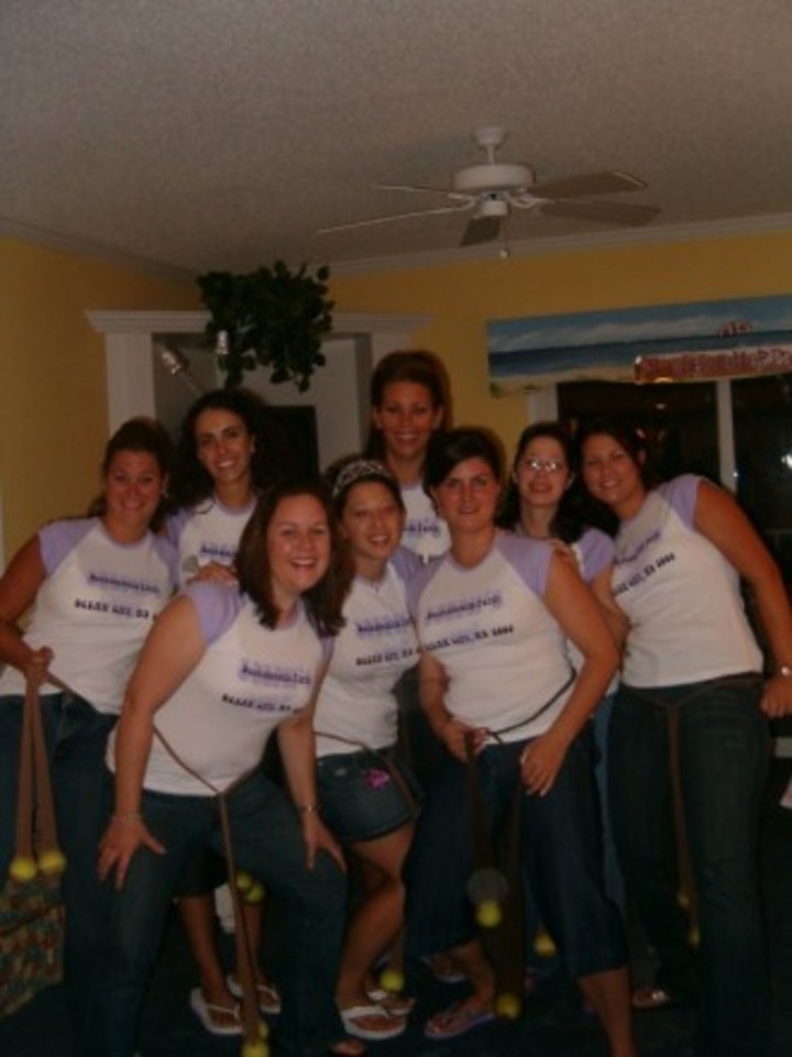 Steph's Bachelorette Weekend Ocean City Md 2006 T-Shirt Photo