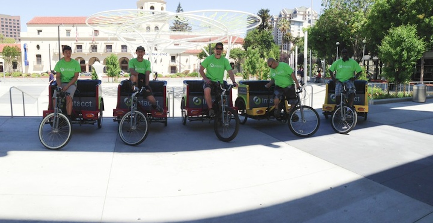 Pedicab Peddlers! T-Shirt Photo