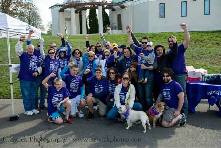 March Of Dimes Walk   Team Nizzardo Twins T-Shirt Photo