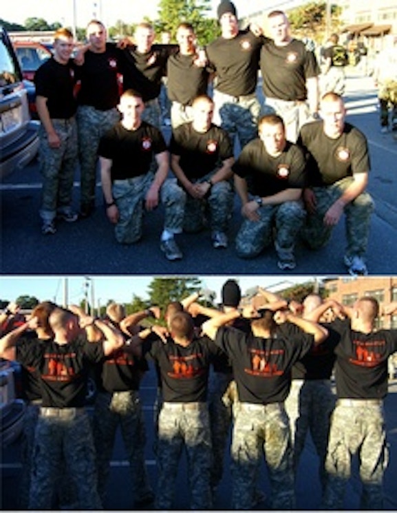 Bu Army Rotc Ranger Challenge Team 2007 T-Shirt Photo