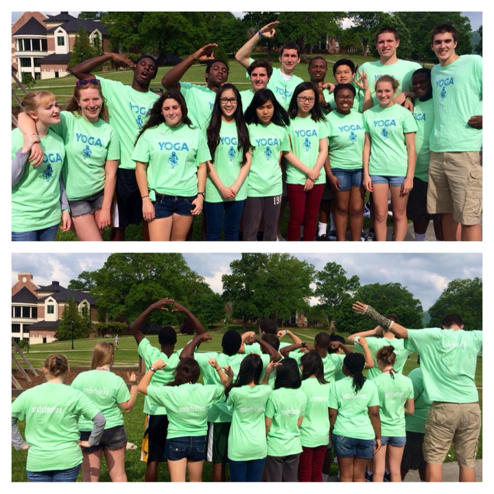 Rabun Gap Yoga Team.  Undefeated. T-Shirt Photo