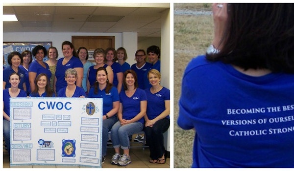 Cwoc Sporting Our New Tees By Custom Ink! T-Shirt Photo