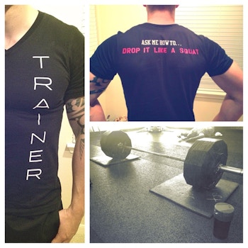 Train Hard T-Shirt Photo