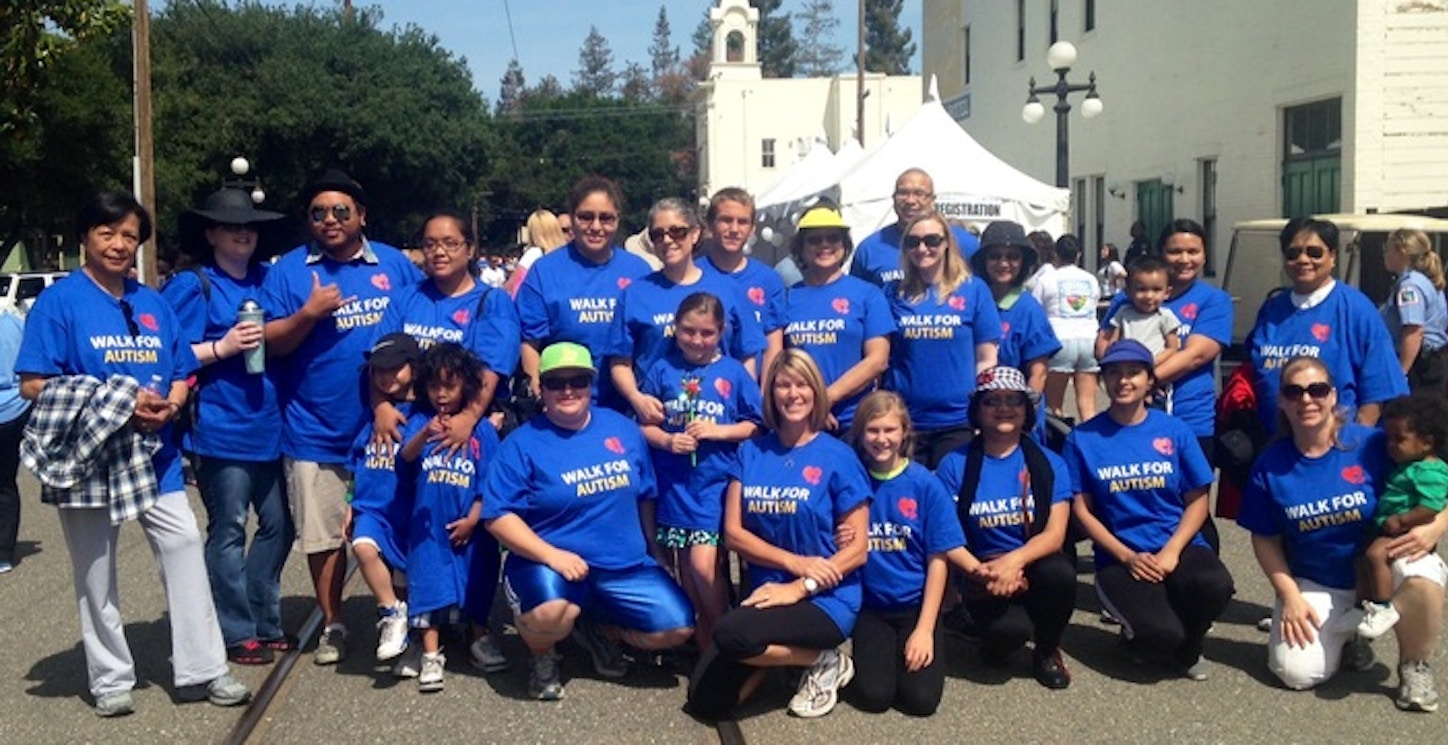 Picture of Cam 2014 Walk For Autism Custom T-Shirt Design Cam 2014 Walk For Autism T-Shirt Photo