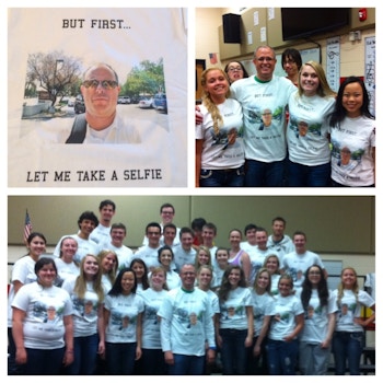Choir Director "Selfie" Shirts T-Shirt Photo