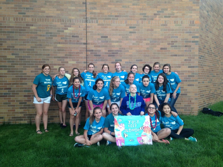 Just Keep Swimming T-Shirt Photo