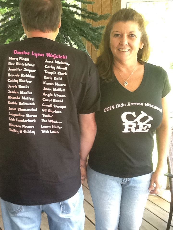 Let's Beat Breast Cancer T-Shirt Photo