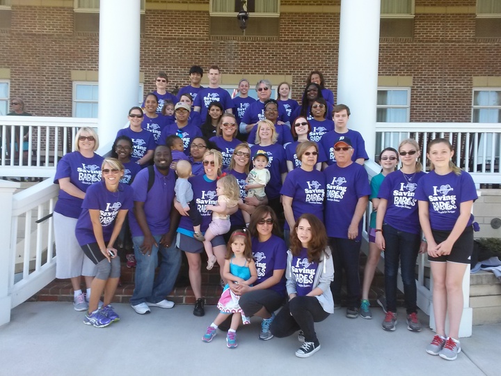 Team Jyms   Saving Babies T-Shirt Photo