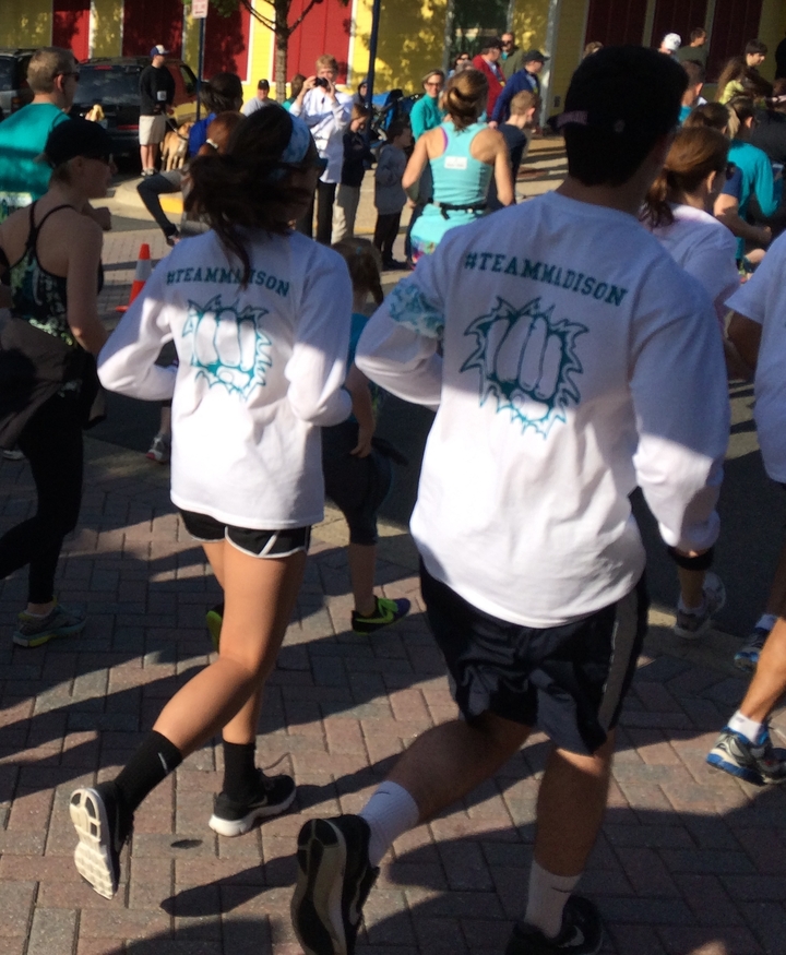 Fighting Ovarian Cancer    Un Teal There Is A Cure  T-Shirt Photo