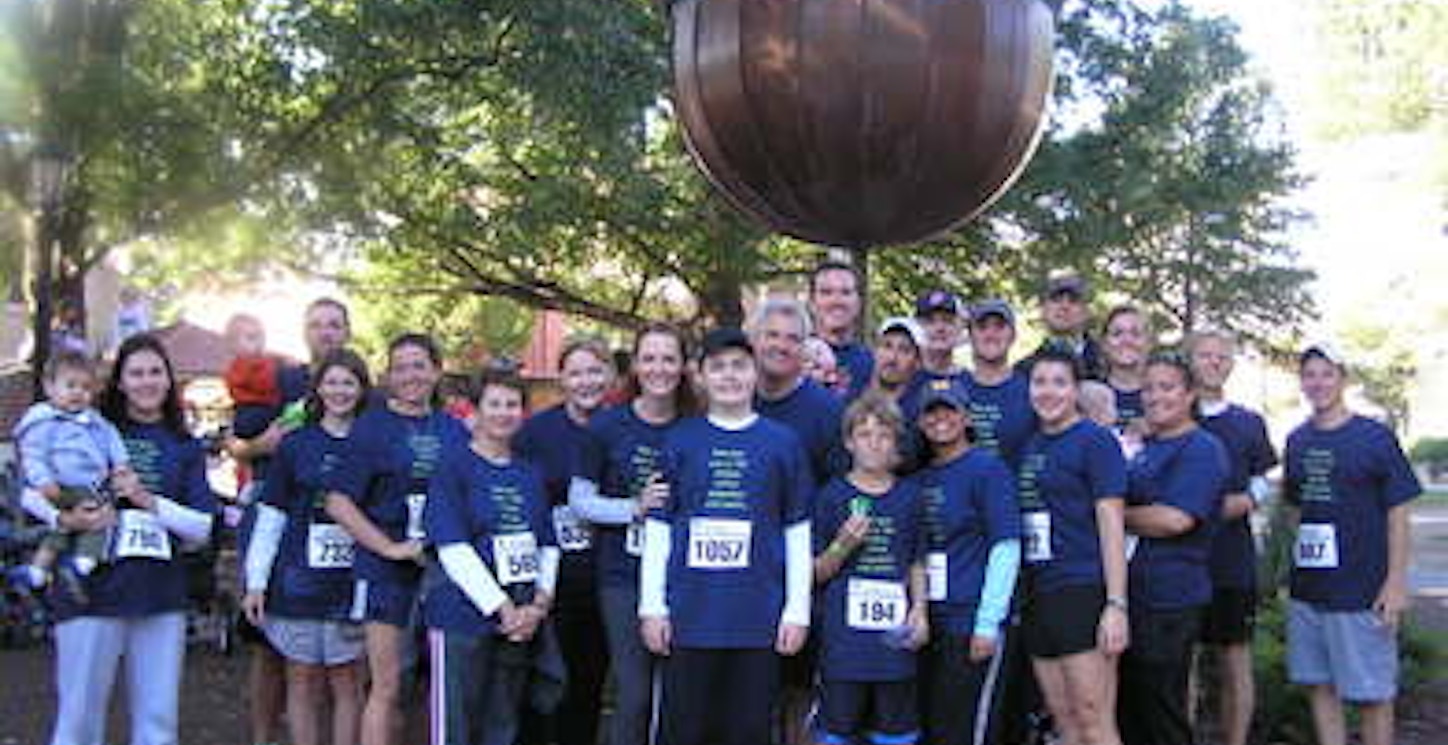 Picture of The Team After The Race Custom T-Shirt Design The Team After The Race T-Shirt Photo