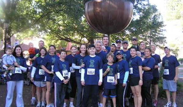 Picture of The Team After The Race Custom T-Shirt Design The Team After The Race T-Shirt Photo