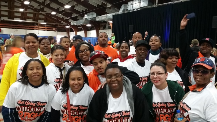 Kind Tough Caring Warriors Not Going Down T-Shirt Photo