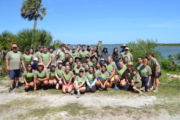 Volunteers Save Indian River Lagoon Shoreline T-Shirt Photo