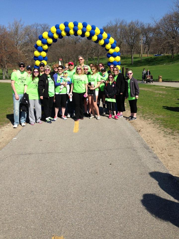 Vision Walk Eastern Michigan   2014 T-Shirt Photo