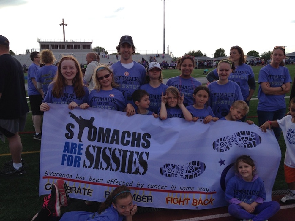 Stomachs Are For Sissies, Relay For Life Lebanon Co., 2014 T-Shirt Photo