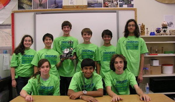 Green Tide Robotics Team T-Shirt Photo