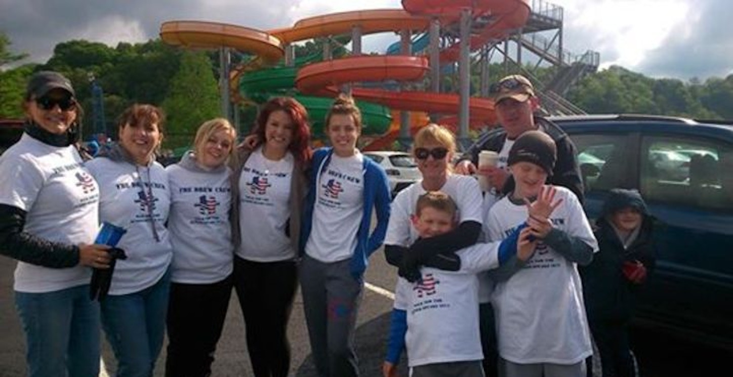 The Drew Crew   Cincinnati Autism Walk 2014 T-Shirt Photo