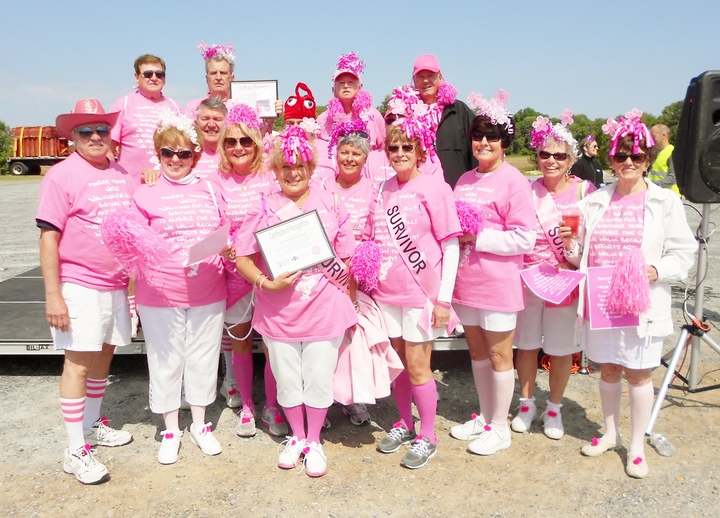 1st Place Fundraising Team & 1st Place Team Theme T-Shirt Photo