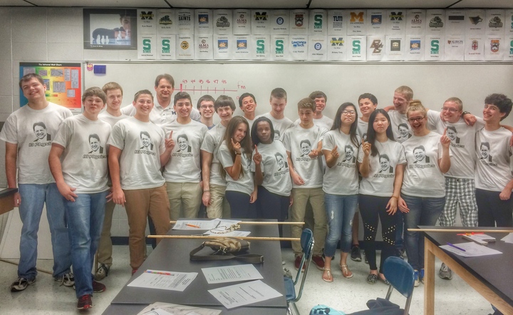 Pranking The Teacher T-Shirt Photo