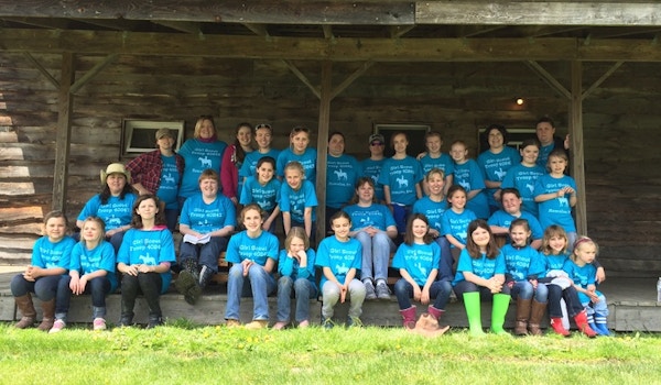 Girl Scouts At Camp T-Shirt Photo