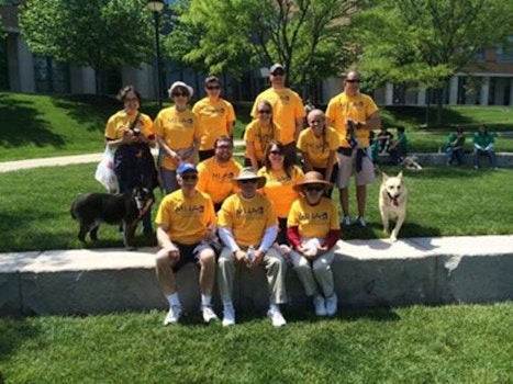 Our Custom Ink Shirts Helped Us Find Our Teammates And Look Great At Walking For Dreams In Indianapolis! T-Shirt Photo
